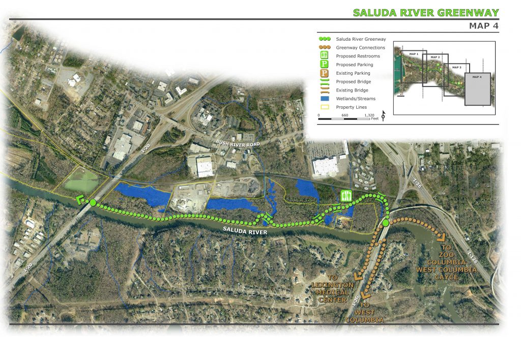 Saluda River Greenway The River Alliance   Saluda River Map 4 1 1024x663 